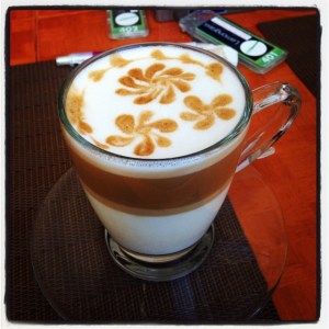 Lemongrass latte!
